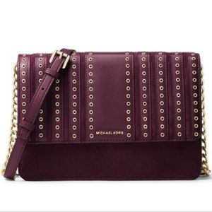 Michael Kors Brooklyn Grommet Large crossbody